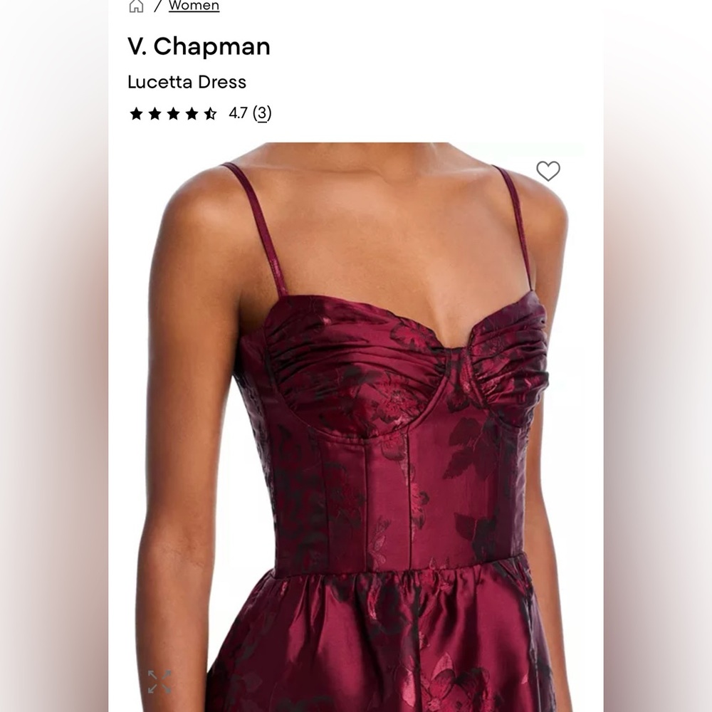 V.Chapman gown size 8 - Picture 4 of 6